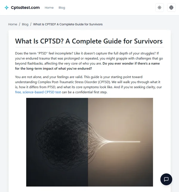 What Is CPTSD? A Complete Guide for Survivors
